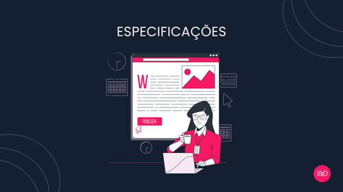 Cadastrando Especificações